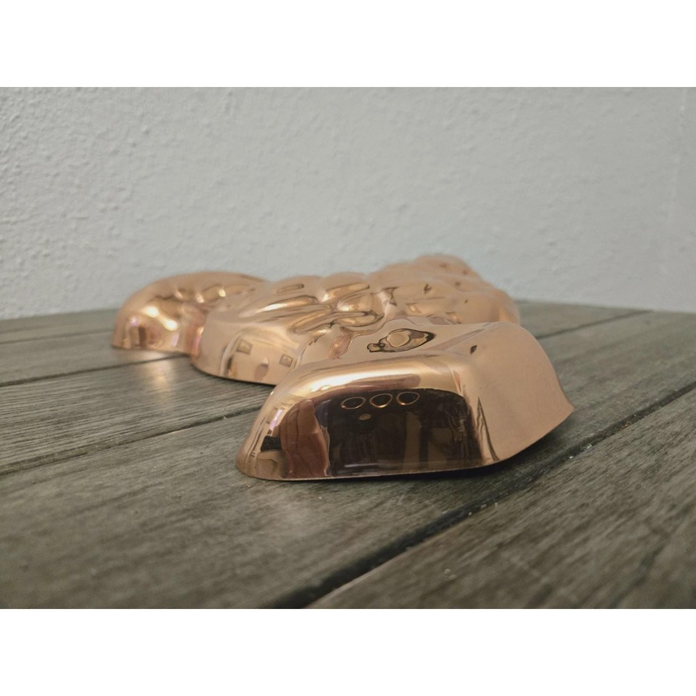Copper Rooster Chicken Jello Mold Wall Hanging VTG Farmhouse Cottage Kitchen 11" - Picture 8 of 15
